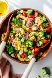 Salada de massa italiana